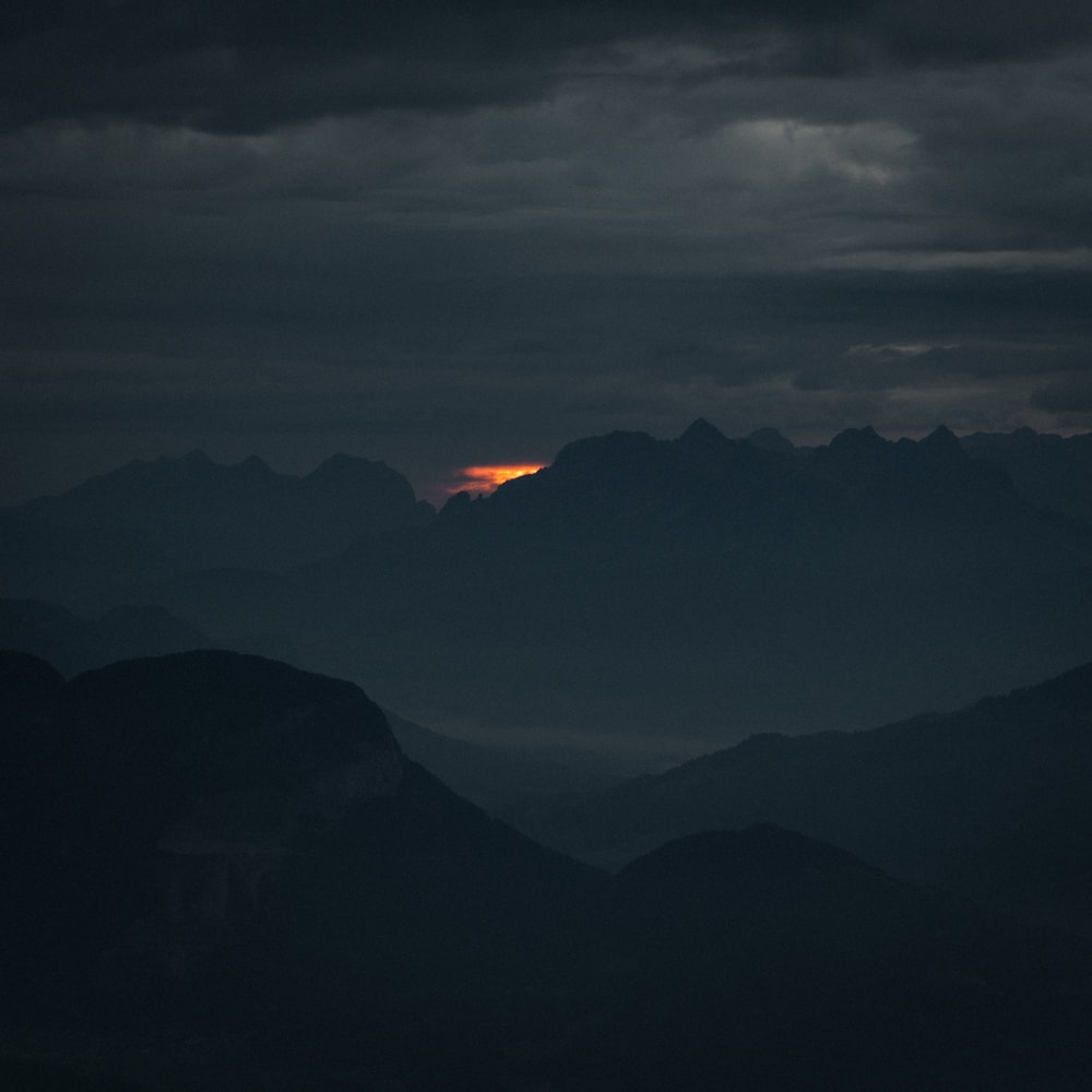 Sunrise in the Alps